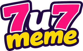 7u7 meme লোগো